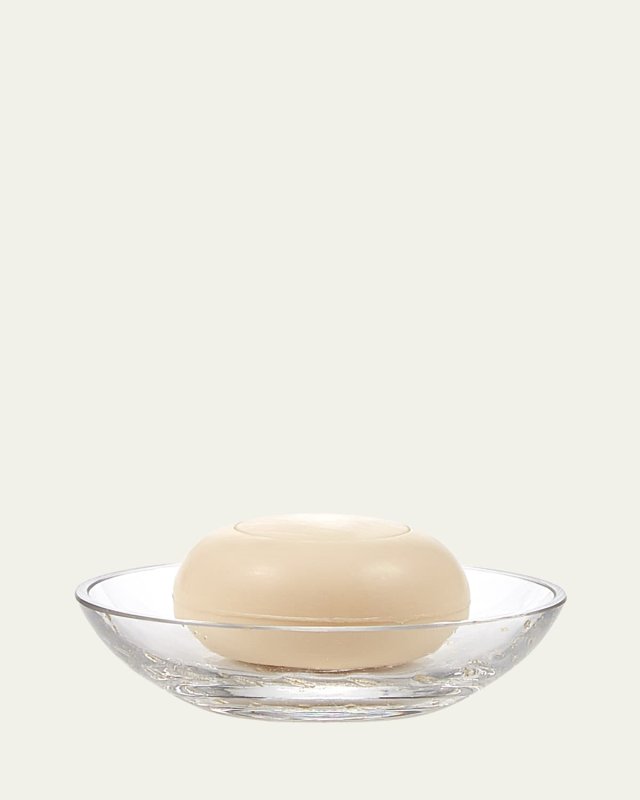 Contessa Clear Glass Soap Dish